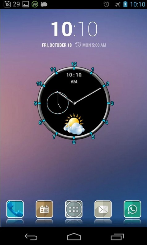 ʱӲ(Super Clock Widget)ͼ1