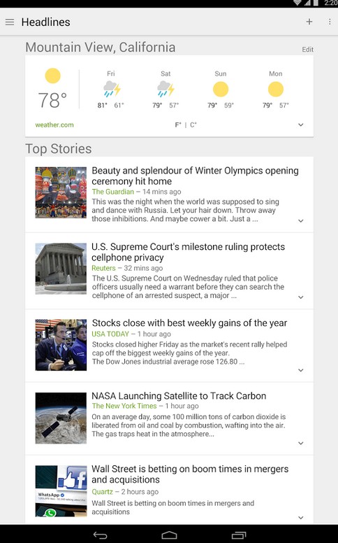 ȸ(Google News & Weather)ͼ0