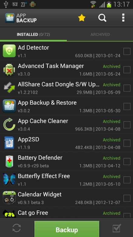 Ӧñ(App Backup & Restore)ͼ0