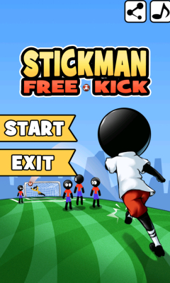 ս(Stickman Free Kick)ͼ0
