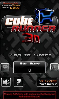 ᷽ܿ(cube runner 3d)ͼ0