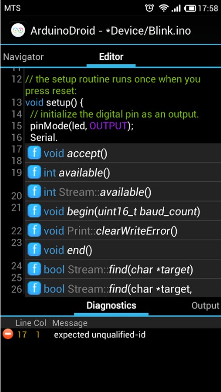 Arduino IDE(ArduinoDroid)ͼ0