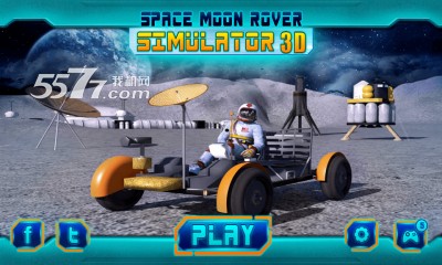 Space Moon Rover Simulator 3D(ģ3Dٷ)ͼ0