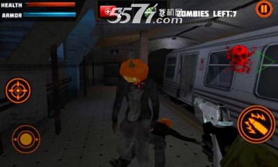 ʥڽʬս(һ˳ƽʬ)Zombies Halloween warfare 3Dͼ2