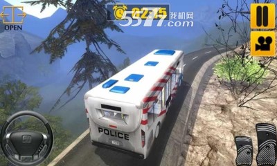 ܇ģM{(挍(sh){)Police Bus Hill Climb Driver؈D1