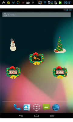 ʥڵʱ(KM Christmas countdown widgets)ͼ1