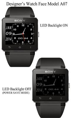 ɫA07P(A07 WatchFace for SmartWatch2)؈D0