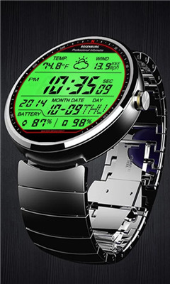 F01ӫֱ(F01 WatchFace for Moto 360)ͼ0