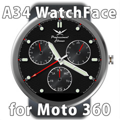 A34̄LָᘱP(A34 WatchFace for Moto 360)؈D0