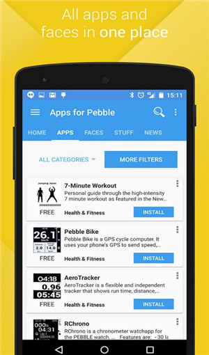 Pebble(yng)̵(Apps for Pebble)؈D1