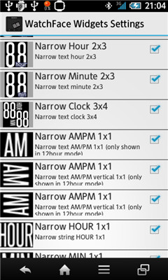 ֱ̱༭(WatchFace Widgets SmartWatch2)ͼ4