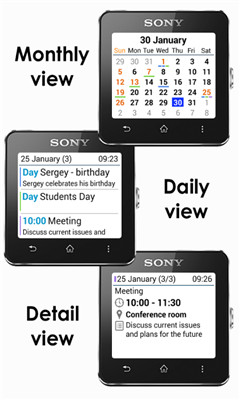 ֱ(Calendar for SmartWatch)Ѱͼ2