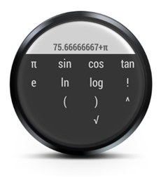 Calculator(׿ֱӋfor Android Wear)؈D2