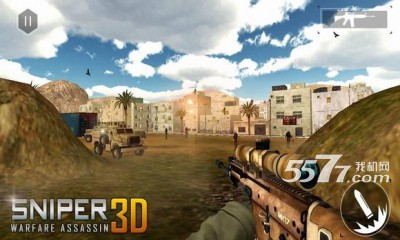 ѻս̿3D(Sniper Warfare Assassin 3D)ƶͼ0