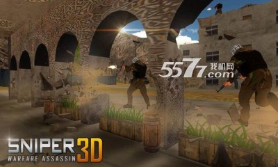 ѻս̿3D(Sniper Warfare Assassin 3D)ƶͼ1