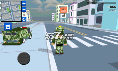 ܊(ģM{)Blocky Army City Rush Racer؈D1