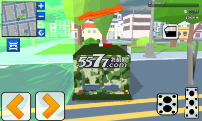 ܊(ģM{)Blocky Army City Rush Racer؈D3