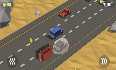 ״()Blocky Cars:Traffic Rushͼ2