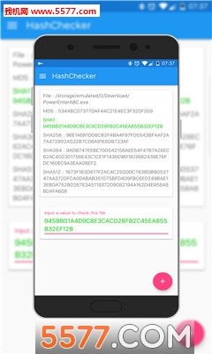 HashChecker app؈D0