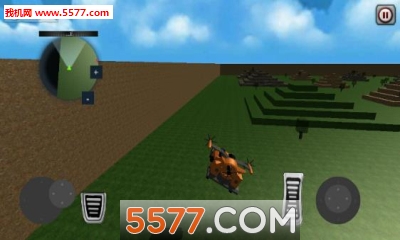 Futuristic Blocky Flying Car(δɵĉKw܇(ɳи))؈D1