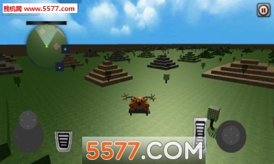 Futuristic Blocky Flying Car(δɵĉKw܇(ɳи))؈D2