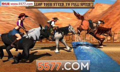 ¿˹Ұ(ģ)texas wild horse race 3dͼ1