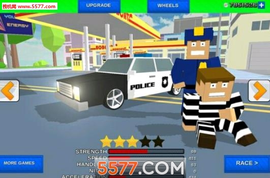 K({)blocky cop carft running thief؈D0