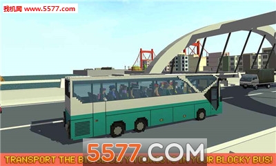 Mr. Blocky City Bus SIM(״пͳSIM׿)ͼ2