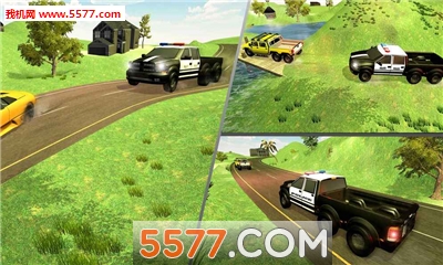 6x6 Offroad Truck Police Chase Driving Simulator(6x6ԽҰʻģⰲ׿)ͼ3