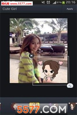 Stickers Cute Girl(W(wng)tNܛ)؈D1