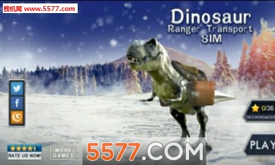 ΂b\ݔģM(T)Dinosaur Ranger Transport SIM؈D0