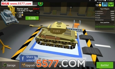 ̹ͨ簲׿(World Of Cartoon Tanks)؈D1