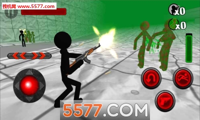 ˴սʬ3D׿(Stickman Killing Zombie 3D)ͼ1