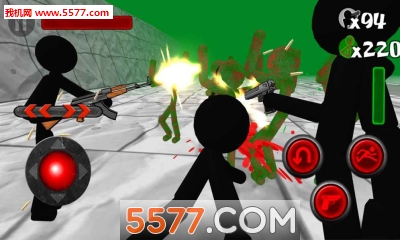 ˴սʬ3D׿(Stickman Killing Zombie 3D)ͼ2