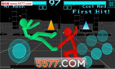 ս޺սʿ(Stickman Fighting Neon Warriors)ͼ0