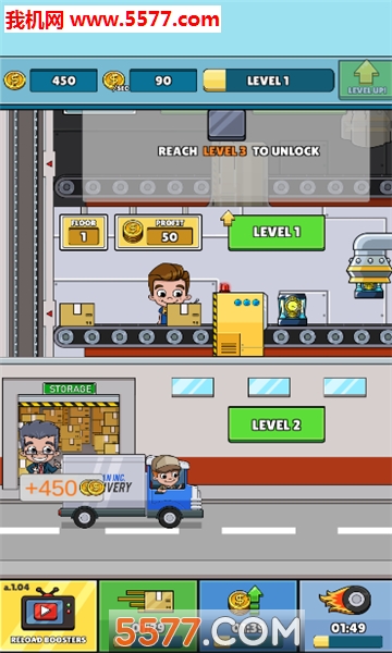 Idle Delivery Tycoon׿(úд)ͼ2