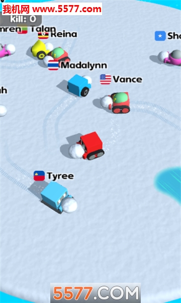 Bumper Cars Snowball Fighting׿(ѩ)ͼ2