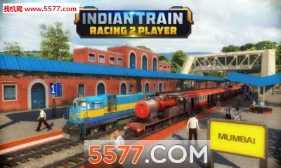 Indian Train Racing 2 Player(ӡϷ3D׿)ͼ3