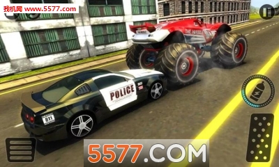 Police Chase Monster Car: City Cop Driver Escape(׷܇׿)؈D1