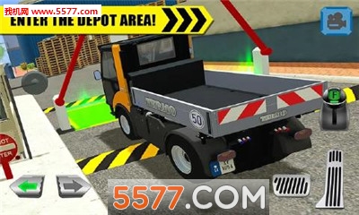 Truck Driver: Depot Parking Simulator(ͣʦ3d󿨳׿)ͼ1