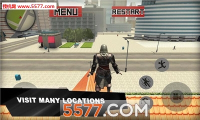 Assassins Hero Rope 3D(̿Ӣ3Dֻ)ͼ1