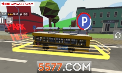 School Bus Simulator: Blocky World(School Bus Simulato׿)ͼ0