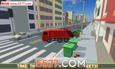 Blocky Garbage Truck Sim Pro׿ͼ1