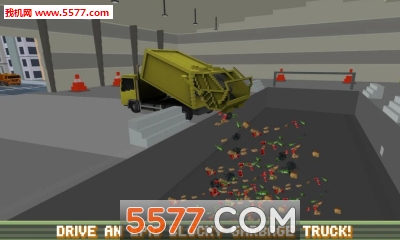 Blocky Garbage Truck Sim Pro׿ͼ3