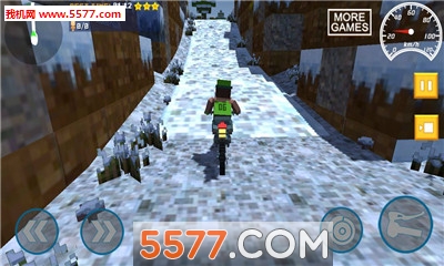 ΢Blocky Moto Bike SIM Winter Breeze׿ͼ2