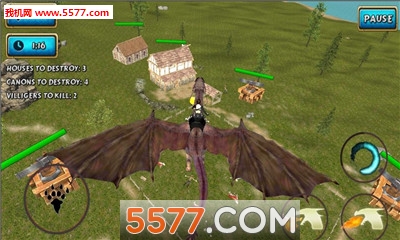 Fire Flying Dragon Simulator Warrior Sky Rider 3D(ʿ׿)ͼ0