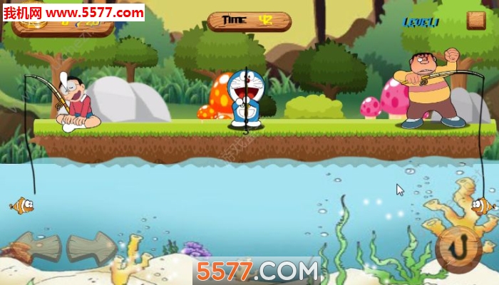 Doraemon Fishing(Cat Mon Fishing׿)ͼ2