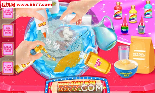 Glitter Slime Maker Play DIY Fun(ɫճҺ̰׿)ͼ1