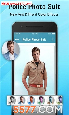 Man Police Suit Photo Editor - Men police dress(Ƭװ༭app)ͼ3