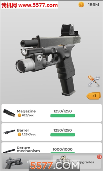 Idle Gun(tapgun idle weapons builder׿)ͼ0